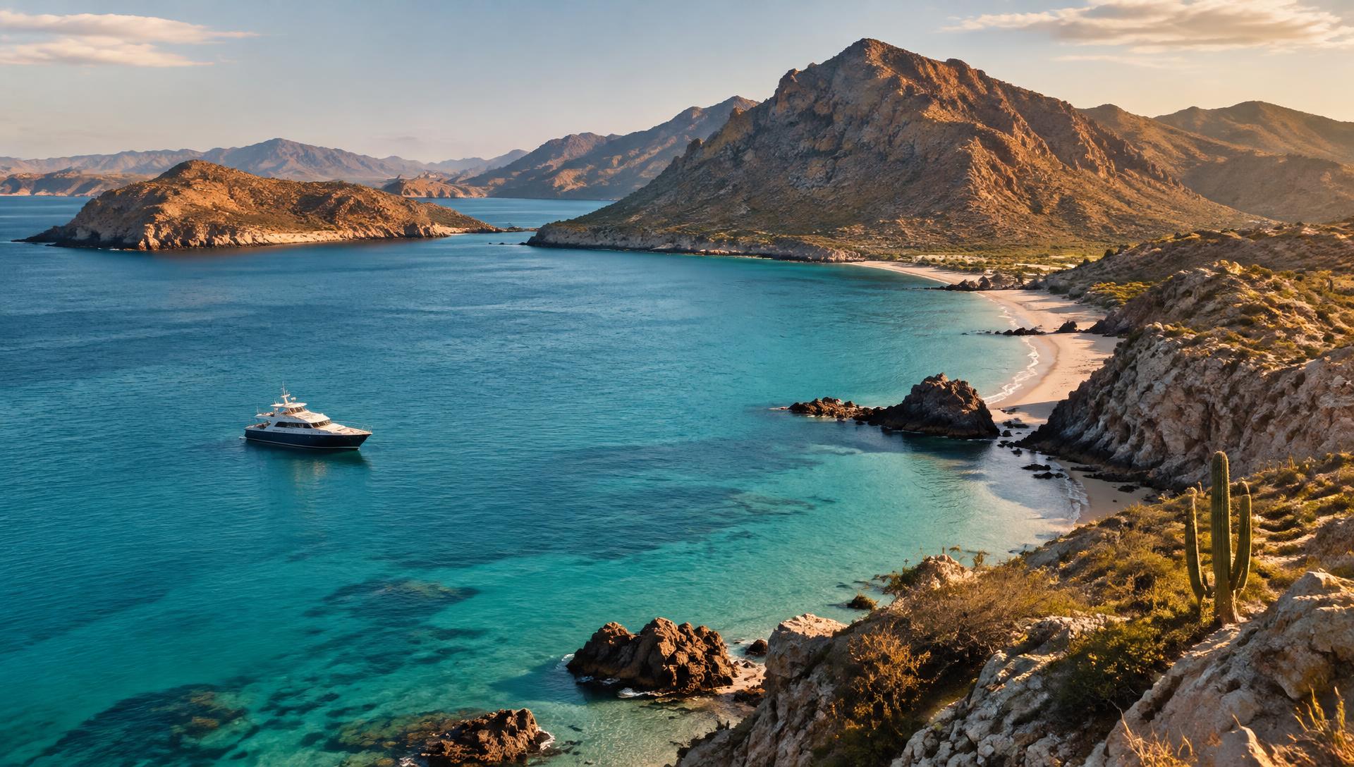Costa, mar y montañas de Baja California Sur